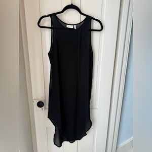 Leith Black High Low Sleeveless Dress
